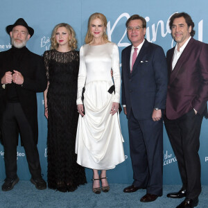 J.K. Simmons, Nina Arianda, Nicole Kidman, Aaron Sorkin et Javier Bardem - Première du film "Being The Ricardos" à New York. Le 2 décembre 2021