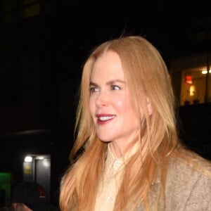 Nicole Kidman arrive à une session "Q&A" à New York, à l'occasion de la sortie du film "Being the Ricardos". Le 17 novembre 2021