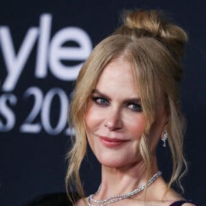 Nicole Kidman lors du photocall de la soirée "InStyle Awards 2021" au Getty Center à Los Angeles, Californie, Etats-Unis, le 15 novembre 2021.