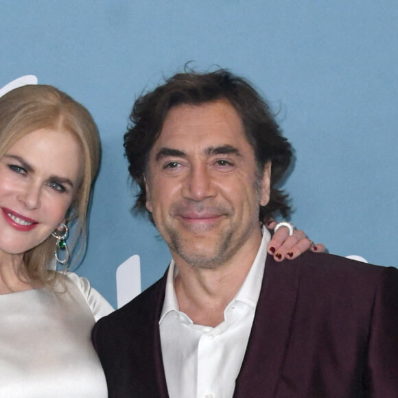 Nicole Kidman et Javier Bardem - Première du film "Being The Ricardos" à New York. Le 2 décembre 2021.