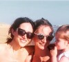 Carole Carat en vacances avec sa soeur Fabienne et sa fille Victoire