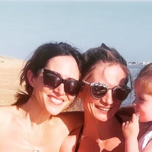 Carole Carat en vacances avec sa soeur Fabienne et sa fille Victoire