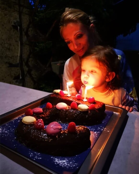 La fille de Carole Carat fête ses 2 ans, juin 2021