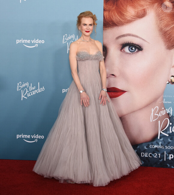 Nicole Kidman assiste à l'avant-première du film "Being The Ricardos" à Los Angeles, le 6 décembre 2021.
