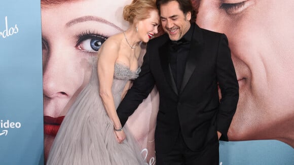 Nicole Kidman sublime en robe bustier au bras de Javier Bardem, élégant couple de cinéma