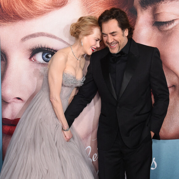 Nicole Kidman et Javier Bardem à l'avant-première du film "Being The Ricardos" à Los Angeles.