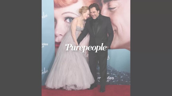 Nicole Kidman sublime en robe bustier avec Javier Bardem, élégant couple de cinéma