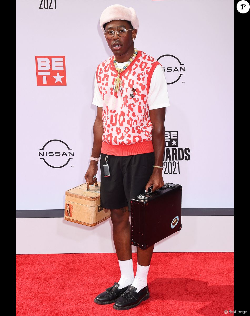 Tyler, The Creator assiste à la cérémonie des BET Awards 2021 au Microsoft Theater. Los Angeles, le 27 juin 2021.