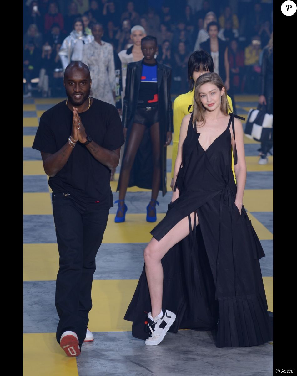 Défilé Off-White™ "Collection Prêt-à-Porter Automne/Hiver 2019-2020" lors de la Fashion Week de Paris (PFW), le 28 février 2019.