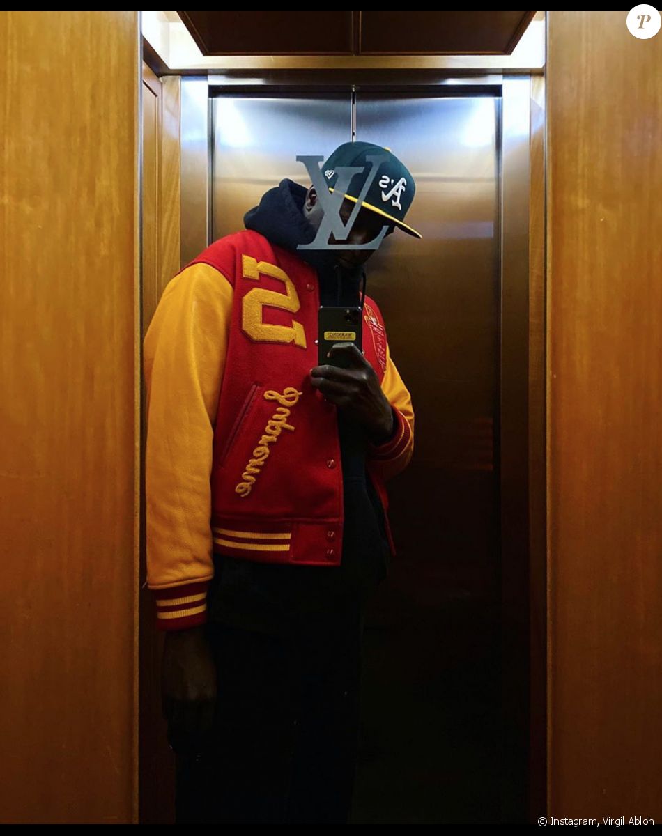 Virgil Abloh au siège de la maison Louis Vuitton. Paris, novembre 2019.
