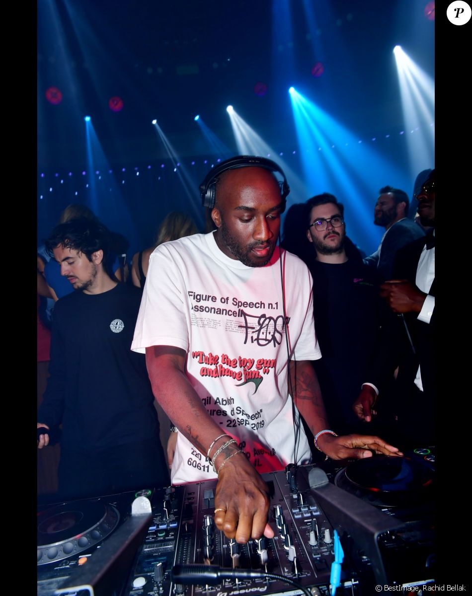 Exclusif - Virgil Abloh en DJ set au club Gotha en marge du 72ème Festival International du Film de Cannes, le 19 mai 2019.