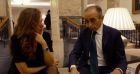Extrait du premier épisode du documentaire "La Bataille de l'Elysée", diffusée sur TF1 : On peut découvrir Eric Zemmour préparant un discours avec son équipe, notamment Sarah Knafo