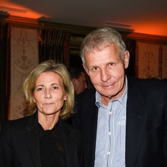Exclusif - Claire Chazal et Patrick Poivre d'Arvor (PPDA) - Dîner pour le lancement du fond "Enfants à Coeur - Mireille Darc" au profit de La Chaîne de l'Espoir au Pavillon Ledoyen à Paris.  © Olivier Borde-Coadic Guirec / Bestimage 