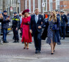La princesse Catharina-Amalia débute sa vie d'adulte, accompagnée par le roi Willem-Alexander et la reine Maxima des Pays-Bas, avec un premier engagement officiel en siégeant pour la première fois au Conseil d'État à La Haye, Pays-Pays, le 8 décembre 2021.