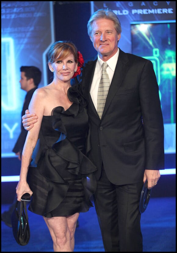 Melissa Gilbert et Bruce Boxleitner - Première mondiale du film "Tron" à Hollywood.
