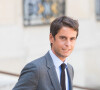 Gabriel Attal - Sorties du Conseil des ministres du mercredi 25 août 2021 au palais de l'Elysée à Paris © Tiziano Da Silva / Bestimage