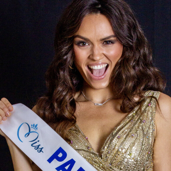 Shooting photo de Diane Leyre Miss Île-de-France 2021 et Miss Paris 2021, à Paris, France, le 21 juillet 2021. © Edward Tur via Bestimage