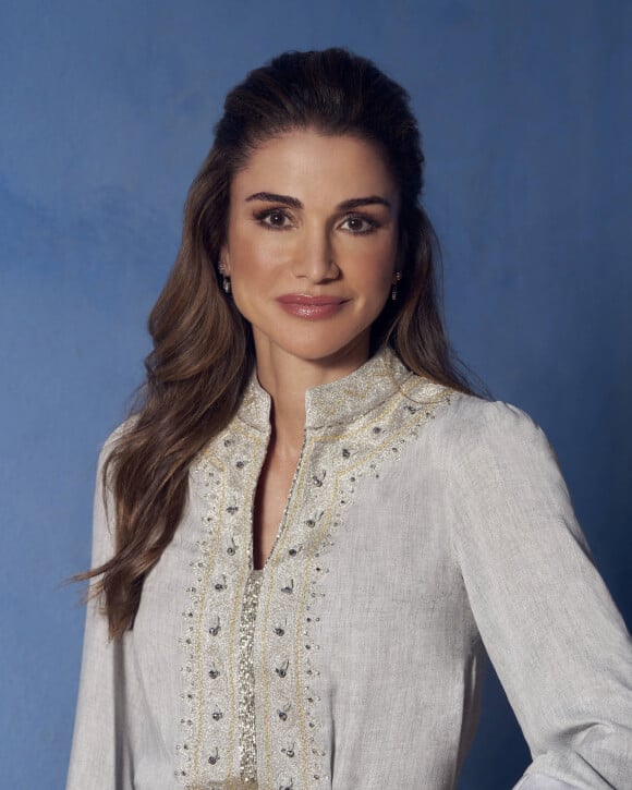 Portrait officiel de la princesse Rania de Jordanie pour son 51ème anniversaire le 31 août 2021.