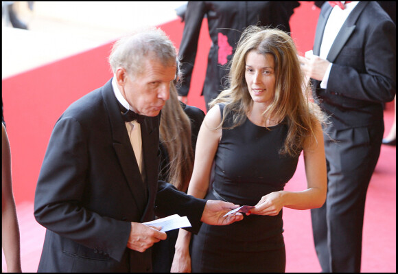 Amandine Cornette de Saint Cyr et Patrick Poivre d'Arvor au Festival de Cannes
