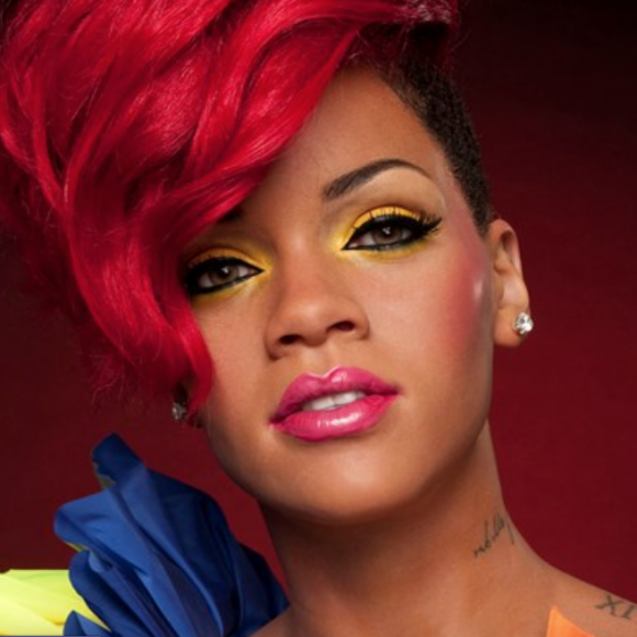 L'ancienne poupée de cire de Rihanna datant d'août 2001 au musée Madame Tussaud de Londres.