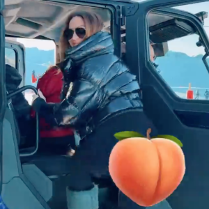 Vitaa filme ses vacances en Savoie. Story Instagram du 19 décembre 2021.