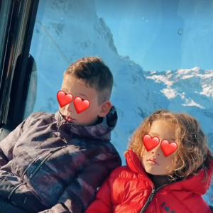Vitaa filme ses vacances en Savoie. Story Instagram du 19 décembre 2021.