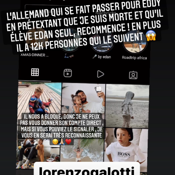 Julia Flabat victime d'un fou, elle se confie en story Instagram le 19 décembre 2021