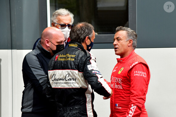 Jean Alesi durant la troisième et dernière journée du 12eme Grand Prix Historique de Monaco. © Bruno Bebert / Bestimage