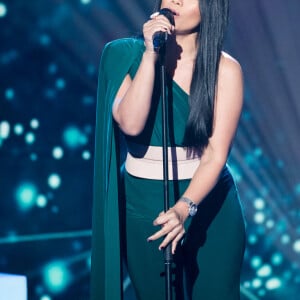 Exclusif - Anggun - Enregistrement de l'émission "La boîte à Secrets 9" à Paris, qui sera diffusée le 9 septembre sur France 3.  © Tiziano Da Silva / Bestimage 