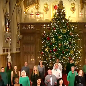 Le discours de Noël 2021 de la reine Elisabeth II d'Angleterre le 25 décembre 2021 au château de Windsor © Youtube via Bestimage