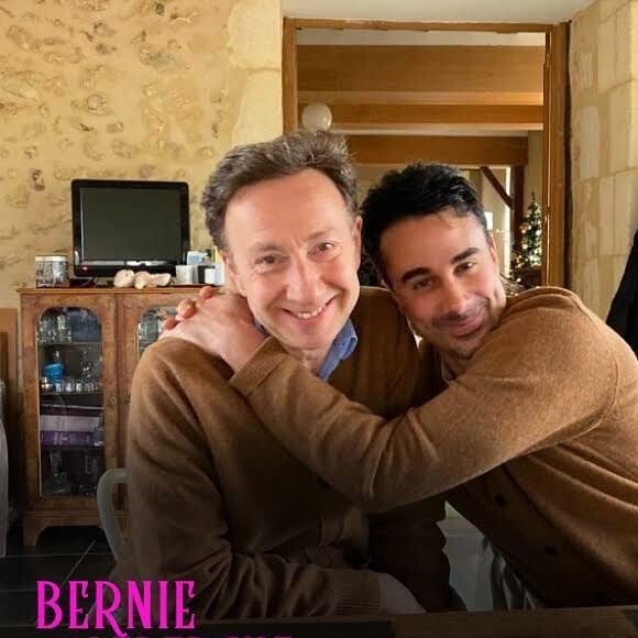 Stéphane Bern et son compagnon Yori Bailleres sur Instagram, 2021.