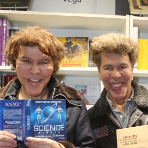 Igor et Grichka Bogdanov (Bogdanoff) - Salon du Livre 2019 à la Porte de Versailles à Paris du 15 au 18 mars 2019. © Jean-Claude Woestelandt / Bestimage