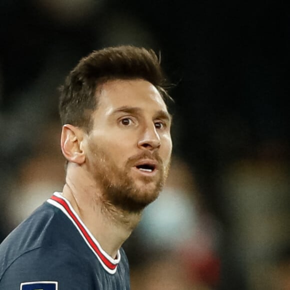 Lionel Leo Messi (Paris Saint Germain) - Match de Ligue 1 Uber Eats "PSG contre Monaco (2-0)" au Parc des Princes à Paris le 12 décembre 2021. © Aurélien Morissard/Panoramic/Bestimage