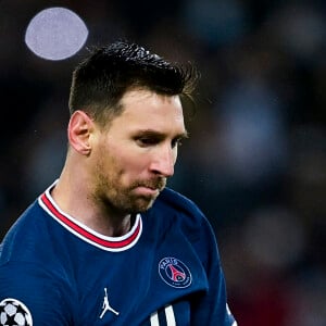 Lionel Messi (PSG) sur penalty - Match de Ligue Des Champions "PSG - Bruges" (4-1) au Parc des Princes à Paris le 7 décembre 2021. © JB Autissier/Panoramic/Bestimage