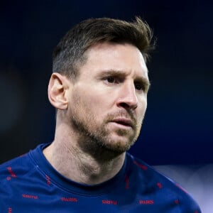 Lionel Messi - Le Paris-Saint-Germain (PSG) mène 3-0 face au FC Bruges à la mi-temps du match de Ligue des champions au Parc des Princes à Paris, France. © Jean-Baptiste Autissier/Panoramic/Bestimage