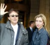 Paul McCartney et Heather mills à l'hotel Ritz à Paris.
