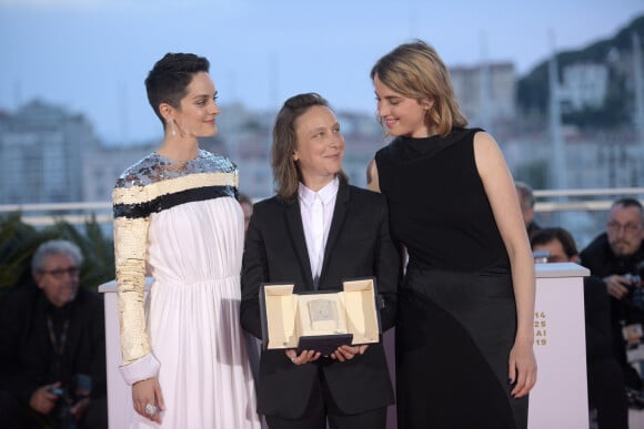 Noémie Merlant, Céline Sciamma, Adèle Haenel - 72e Festival International du Film de Cannes, le 25 mai 2019. © Giancarlo Gorassini/Bestimage