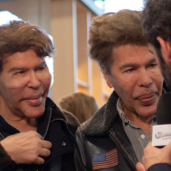 Igor et Grichka Bogdanoff (Bogdanov) - Salon du Livre à la Porte de Versailles de Paris, le 17 mars 2019. © Lionel Urman/Bestimage