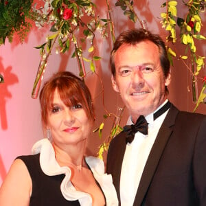 ean-Luc Reichmann et sa compagne Nathalie - Gala du 75ème Grand Prix de Monaco le 28 mai 2017. © Claudia Albuquerque/Bestimage 