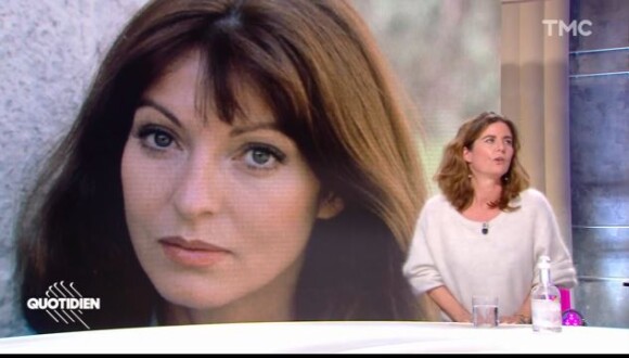 Camille Kouchner évoque sa tante Marie-France Pisier dans "Quotidien" sur TMC.