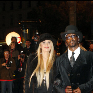 Lââm et son défunt mari Robert Suber aux NRJ Music Awards 2006 à Cannes. ©Rachid Bellak / BestImage