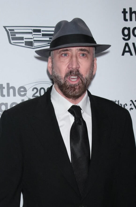 Nicolas Cage - Photocall de la soirée de remise de prix Gotham Awards à New York le 29 novembre 2021.