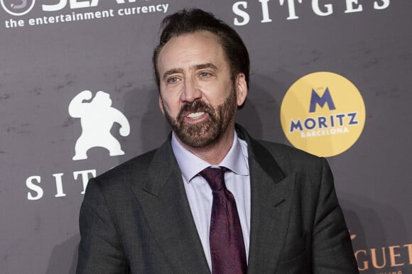 Nicolas Cage - Première du film "Mandy" lors du 51e Festival International du Film Fantastique de Sitges. Le 6 octobre 2018.
