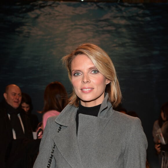 Exclusif - Sylvie Tellier au défilé de mode Haute Couture Printemps-Eté 2020 "Ziad Nakad" à l'hôtel Intercontinental Paris Le Grand à Paris, le 22 janvier 2020. © Pierre Perusseau/Bestimage