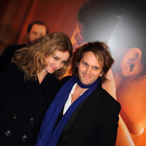Marine Delterme et son mari Florian Zeller à l'avant-première du film "La délicatesse" à Paris.