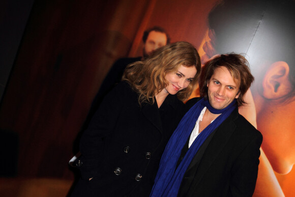 Marine Delterme et son mari Florian Zeller à l'avant-première du film "La délicatesse" à Paris.