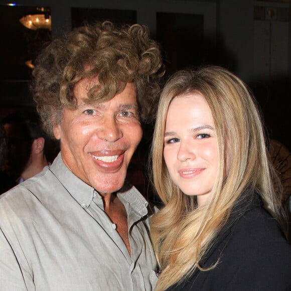 Igor Bogdanov (Bogdanoff) et sa compagne Julie Jardon - People au défilé Kithe Brewster Haute Couture Automne / Hiver 2019-2020 dans le cadre de la Fashion Week à l'hôtel Lutecia à Paris le 3 juillet 2019. © Philippe Baldini/Bestimage