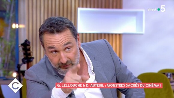 Gilles Lellouche dans l'émission "C à Vous", sur France 5.