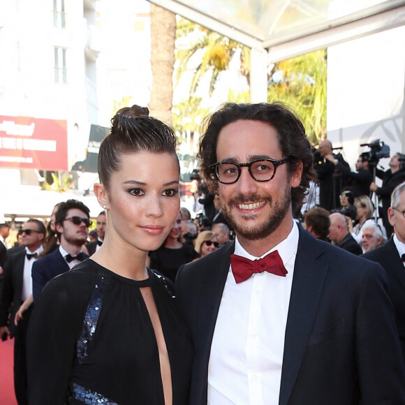 Thomas Hollande et sa compagne Emilie Broussouloux - Montée des marches de la cérémonie de clôture du 70ème Festival International du Film de Cannes. Le 28 mai 2017. © Borde-Jacovides-Moreau/Bestimage 