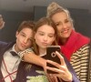 Elodie Gossuin avec ses enfants Jules et Rose